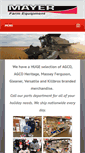Mobile Screenshot of mayerfarmequipment.com
